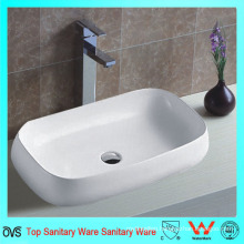 Modern Design Ceramic Art Counter Top Thin Edge Basin